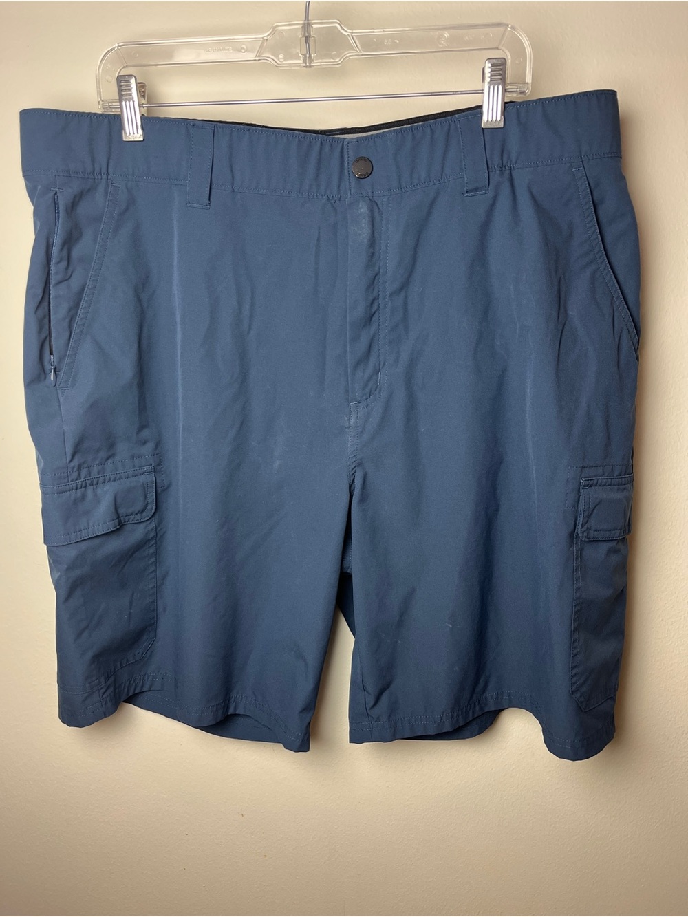 Orvis Men's Casual Cargo Navy Shorts Lightweight Everyday Size 40 Gorpcore
